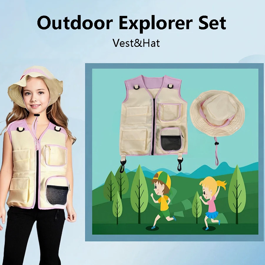 بدلة استكشاف للأطفال مع سترة و - مراجعة Outdoor Adventure Kids Party وسعره