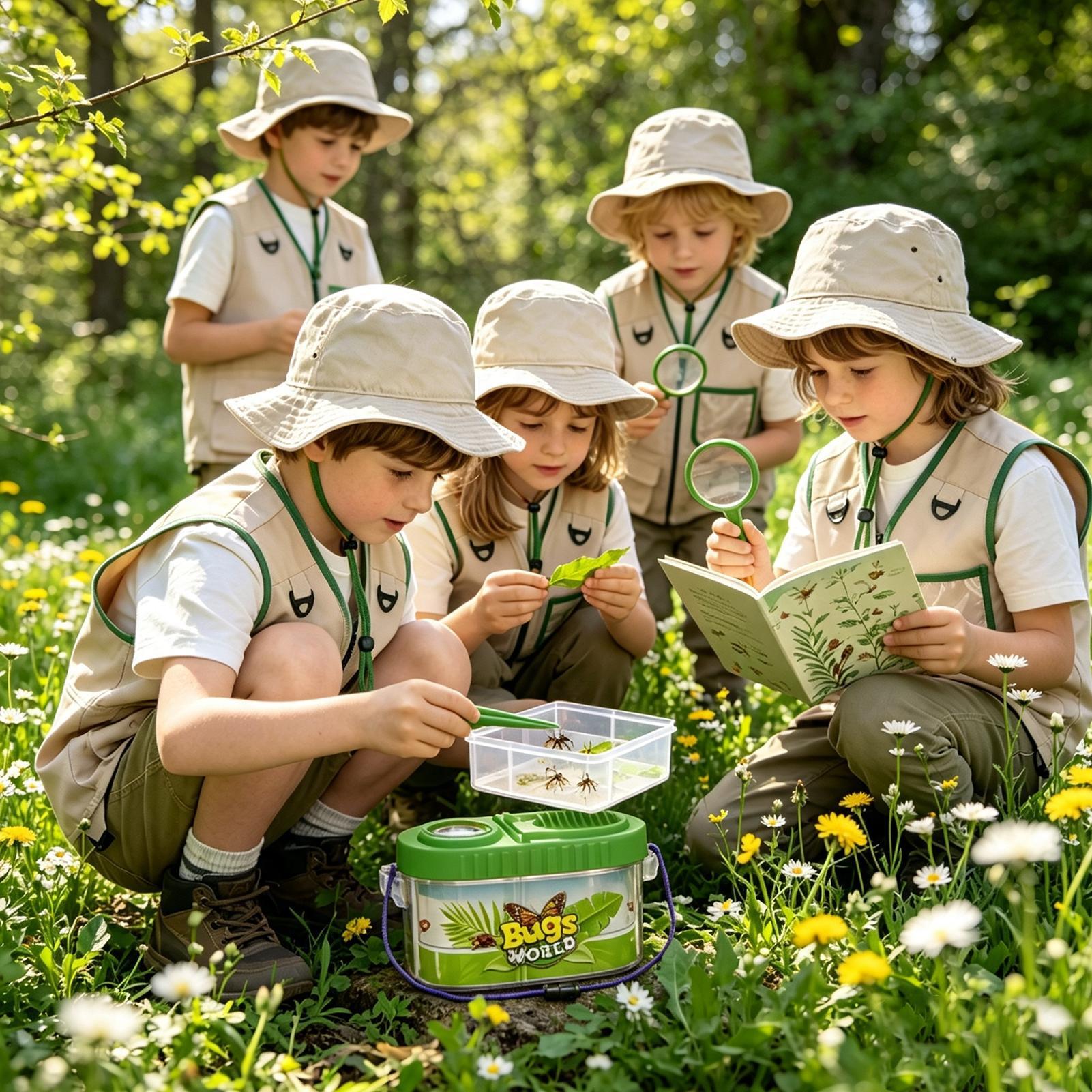 مجموعة مغامرات للأطفال مع قبعة - مراجعة Outdoor Adventure Activities For Kids وسعره