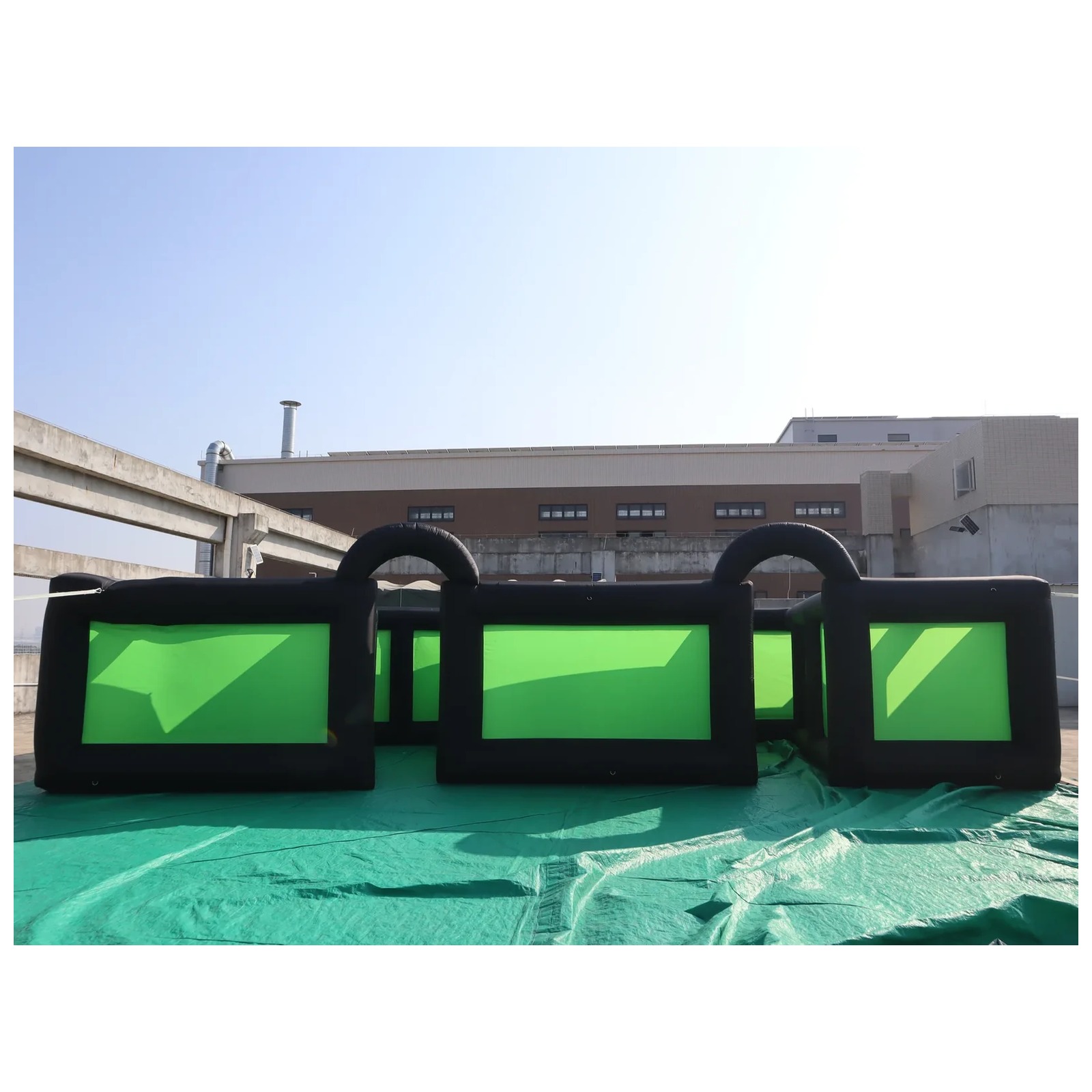 متاهة قابلة للنفخ باللونين الأ - مراجعة Outdoor Adventure Kids Party وسعره