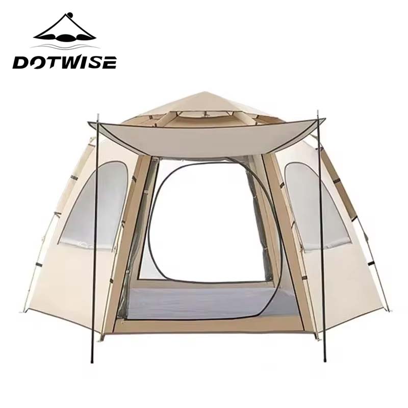 خيمة تخييم أوتوماتيكية مقاومة  - مراجعة Outdoor Adventure Tent وسعره