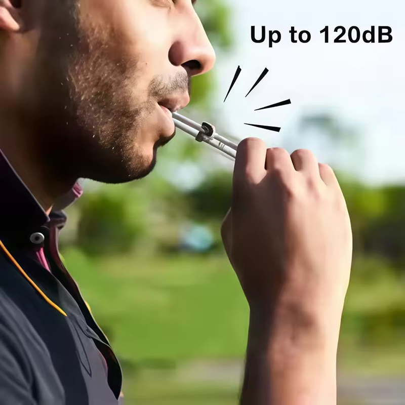 صافرة نجاة جديدة من التيتانيوم - مراجعة Outdoor Adventure Youtube وسعره